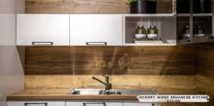 Hickory Wood Enhances Kitchen Design