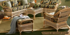 Rattan or Wicker Chairs