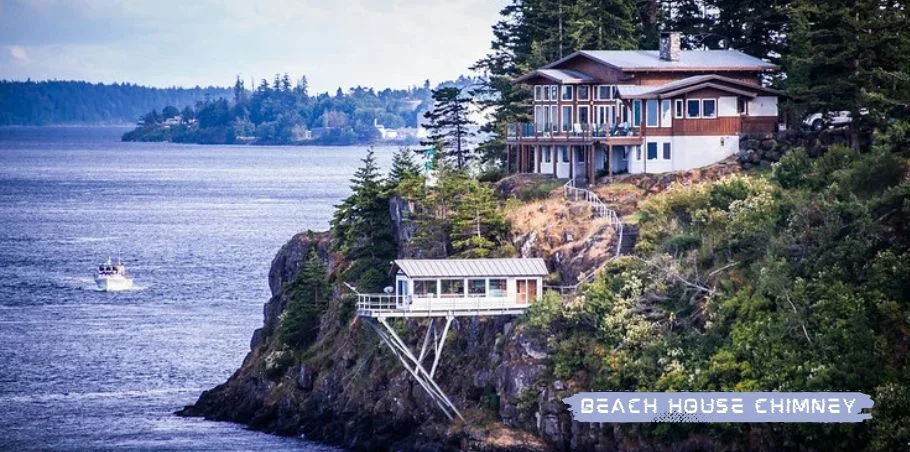 beach house chimney