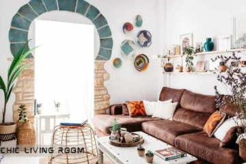 boho chic living room