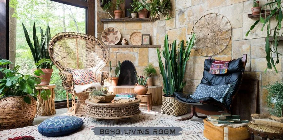 boho living room