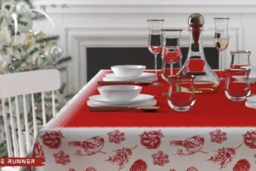 Red Table Runner