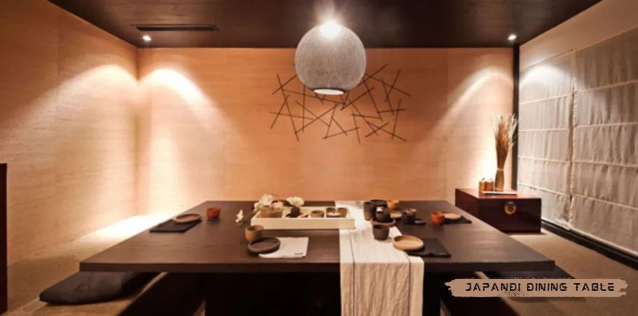 Japandi Dining Table