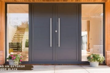 painting an exterior door black