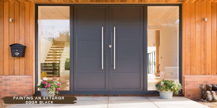 painting an exterior door black