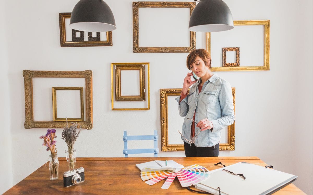 How to design the gallery walls